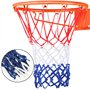 daricowathX Panier de Basket de Remplacement avec Anneau et Filet Multicolore pour Convient pour Terrain de Basketball et Maison