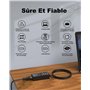 65W Chargeur Ordinateur USB C pour Lenovo ThinkPad T14 T15 E15 X1 Carbon X13 Yoga,HP Spectre X360 EliteBook,Dell,MacBook Pro,Ace