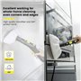 Sunnila 10 Pack Lingette pour Nettoyeur Vapeur Karcher Easyfix SC2 SC3 SC4 SC5, Bonnettes Microfibre pour Easy Fix Vapeur