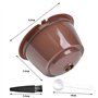 Réutilisables Capsules Rechargeables à Cafe