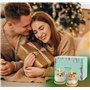 Kinforse Lot de 6 Bougies Citronnelle Parfumées - Ambiance Zen & Décoration Élégante | Pour Intérieur/Extérieur, Jardin ou Campi