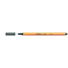 STABILO Point 88 Lot de 3 feutres fins Gris foncé