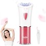Épilateurs Épilation pour les femmes - Épilateur portable - Épilateur de peau glamour pour le visage - Épilateur électrique à gl