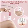 Épilateurs Épilation pour les femmes - Épilateur portable - Épilateur de peau glamour pour le visage - Épilateur électrique à gl