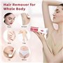 Épilateurs Épilation pour les femmes - Épilateur portable - Épilateur de peau glamour pour le visage - Épilateur électrique à gl