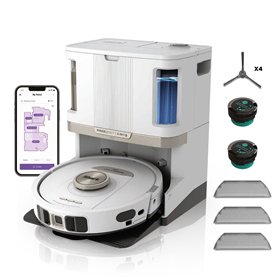 Shark PowerDetect Robot aspirateur à vidage Automatique avec Navigation 3D et LiDAR