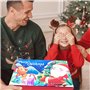 Boîte de compte à rebours de Noël – 34 x 23 cm – Boîte de compte à rebours de Noël pour | Calendrier de compte à rebours de 24 j