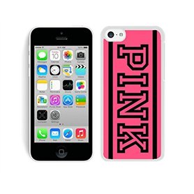 Cases for iPhone 5C Iphone 5c Case Custom Design Victoria's Secret Love Pink 43 Protective Cell Phone Cover White