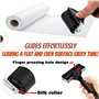 VinBee Lot de 3 Rouleaux de Brayer en Caoutchouc Souple pour travaux manuels, Outils de Brayer pour la Fabrication d'impression,