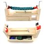 Afantti Gabarit Paracorde Bois Fabricant de Bracelets Kit de Fabrication de Bracelets | 10 Paracorde | pour Tressage de Bracelet