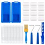 Aomaic Lot de 24 Mini Rouleaux de Peinture