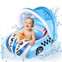 AOUVT Anneau de Natation pour Enfant avec Auvent