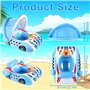 AOUVT Anneau de Natation pour Enfant avec Auvent, Siège de Natation pour Enfant, Anneau de Natation Racing, Aides à la Natation 