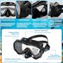 Lunettes de plongée panoramiques 180°
