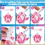 MZJAUVF Masque de Plongée Enfant, Masque Piscine Enfant, 180° HD Masque Tuba Intégral, Anti-Buée et Anti-Fuite Masque Plongée 3~