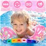 MZJAUVF Brassard Enfant, Brassard Gonflable Bebe, Brassard Bebe 1-6Ans, Brassard avec 3Airbags Indépendants, Brassard pour Enfan