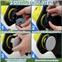 SaiXuan Lot de 12 Bobines + 4 Couvercles pour Coupe Bordure Ryobi One+ 18V 24V 40V, Fil AC14RL3A, Compatible avec Tête AC14HCA, 