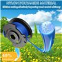 SaiXuan Lot de 12 Bobines + 4 Couvercles pour Coupe Bordure Ryobi One+ 18V 24V 40V, Fil AC14RL3A, Compatible avec Tête AC14HCA, 