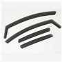 Lot de 4 déflecteurs d'air compatibles avec Peugeot 208 e-208 MK2 2020 2021 2022 2023 2024 2025 2026.