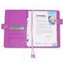 Protège Carnet De Santé Pour Bébé – Motif Princesse – Format A5 15x21 cm – Rabats Pour Ranger Les Ordonnances