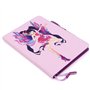 Protège Carnet De Santé Pour Bébé – Motif Princesse – Format A5 15x21 cm – Rabats Pour Ranger Les Ordonnances
