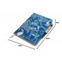 Protège Carnet De Santé Pour Bébé – Motif Biches – Format A5 15x21 cm – Rabats Pour Ranger Les Ordonnances