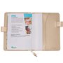 Protège Carnet De Santé Pour Bébé – Motif Ours – Format A5 15x21 cm – Rabats Pour Ranger Les Ordonnances