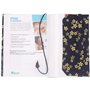 Protège Carnet De Santé Pour Bébé – Bleu Fleuri – Format A5 15x21 cm – Rabats Pour Ranger Les Ordonnances