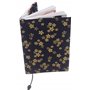 Protège Carnet De Santé Pour Bébé – Bleu Fleuri – Format A5 15x21 cm – Rabats Pour Ranger Les Ordonnances