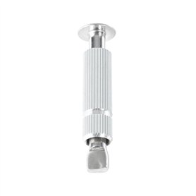 Piton Douille Rétractable | pour Fixation bâche Couverture de Piscine sur Plage béton ou dallage | Alu/INOX | Unité - POOLCO