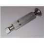 Piton Douille Rétractable | pour Fixation bâche Couverture de Piscine sur Plage béton ou dallage | Alu/INOX | Lot de 5 pièces - 