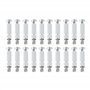 Piton Douille Rétractable | pour Fixation bâche Couverture de Piscine sur Plage béton ou dallage | Alu/INOX | Lot de 20 pièces -