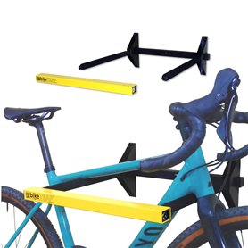 Support Mural Porte vélo et Cadenas antivol - bikeTRAP. Crochet de Mur per Deux vélos