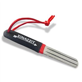 XINAZZIT Affûteur de fléchettes à rainure en V pour entretien des fléchettes - Design compact et fin - Outil d'affûtage rapide o
