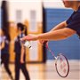 XIZAO Lot de 6 volants de badminton en nylon solides et durables - En plastique - Pour l'entraînement en intérieur et en extérie