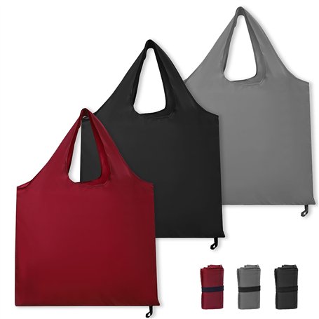 Lot de 3 Sac Courses Pliable