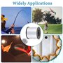 Fil en nylon - 250 m - Solide - Monofilament - Fil de pêche en nylon transparent - Résistant à la déchirure - 0,8 mm - Avec 120 