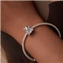 Breloque en forme d'ours en argent sterling 925 pour bracelets Pandora Bijoux pour femmes et filles, Zircone cubique, Zircone cu