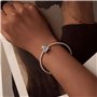 Breloque en forme d'ours en argent sterling 925 pour bracelets Pandora Bijoux pour femmes et filles, Zircone cubique, Zircone cu