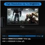 Extracteur audio HDMI 2.1 4K 120Hz VRR ALLM HDMI ARC Switch 2 ENTRÉES 1 SORTIE VRR ALLM HDCP2.3 HDR10 Convertisseur audio qui dé
