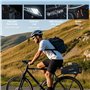 Gkstly Sac porte-vélo étanche pour porte-bagages arrière de vélo, sac de coffre de vélo en EVA, sac de rangement pour siège arri