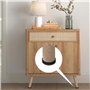 Lot de 12 rehausseurs de meubles ronds autocollants avec feutre - Pour table, chaise, canapé, lit, armoire - Hauteur élevée - Di