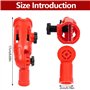 Extension de manche de fixation pour pinceaux multi-angles - Support universel pour brosse à peinture - Outil pour la plupart de