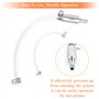 YAKLEE Purge de Frein de Moto Tuyau de Purge d'embrayage Purge de Frein Hydraulique Flexible Purge de Tube de Valve Unidirection