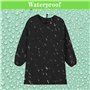 Fumanduo Blouse Peinture Enfant, Tablier Peinture Enfant 7-12 Ans, Tablier Artisanal Enfants avec Manches et 3 Stickers Enfants 