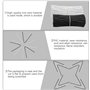 TANCUDER 400 PCS Serre Cable Plastique Collier de Serrage Blanc et Noir Collier Serflex Plastique 15CM Attaches Torsadées en Pla