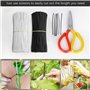 TANCUDER 400 PCS Serre Cable Plastique Collier de Serrage Blanc et Noir Collier Serflex Plastique 15CM Attaches Torsadées en Pla