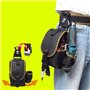 Pochette à outils d'électricien, organiseur portable pour ustensiles, poche d'équipement robuste, sac banane étanche pour encadr