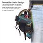 Pochette à outils d'électricien, organiseur portable pour ustensiles, poche d'équipement robuste, sac banane étanche pour encadr