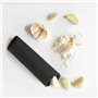 Deiss PRO Presse-Ail Inox Professionnel et Éplucheur d'Ail en Silicone - Épluche et écrase ail en quelques secondes - Extrêmemen
